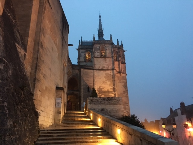 Visiting Chateau d'Amboise France