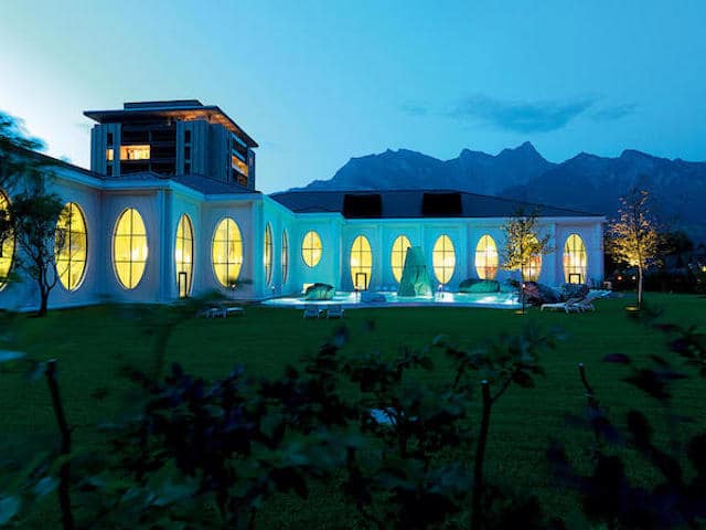 Bad Ragaz, luxury spa in Switzerland