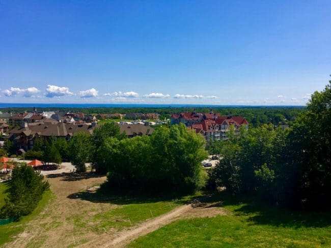 View from Blue Mountain Niagara Escarpment