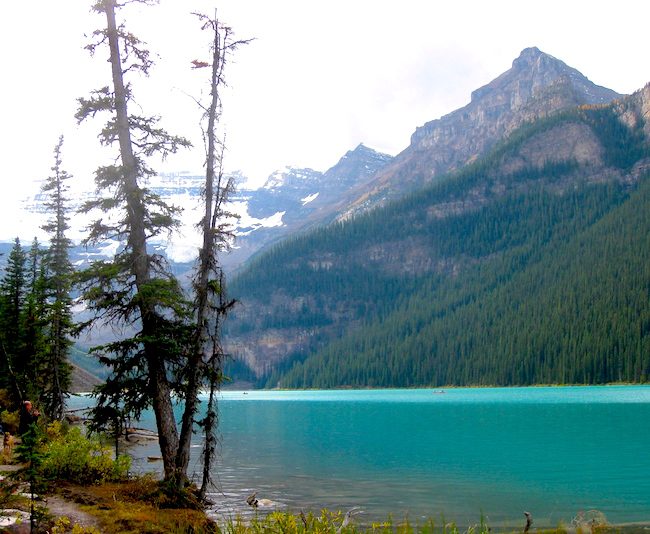 Canadian Rockies train journeys Lake Louise