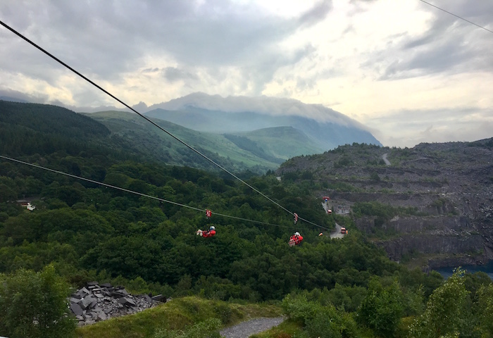 Zip World Velocity Zipline Wales