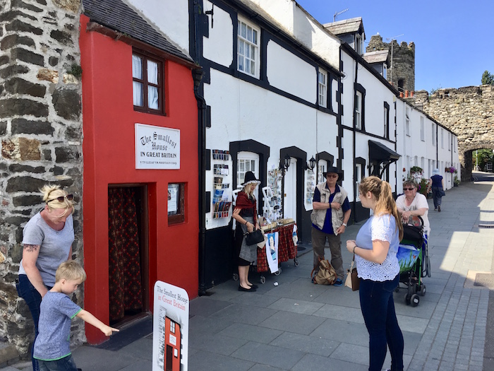 Conwy, smallest house in Britain