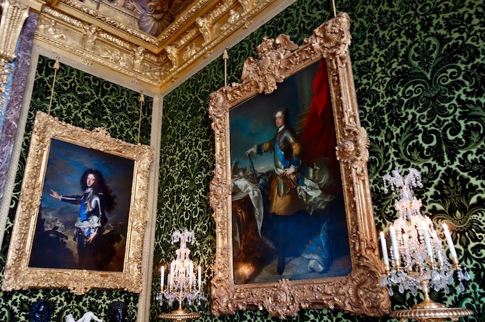 Louis XIV in Palace of Versailles