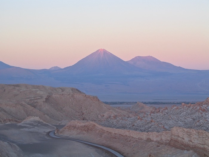 The Valley of the Moon in the Atacama Desert Known for its