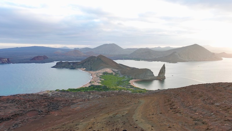 Galapagos Islands view from Bartolome