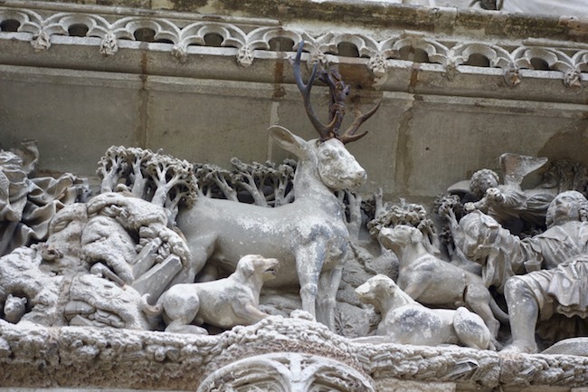Detail of Chateau Chambord, Loire Valley castles