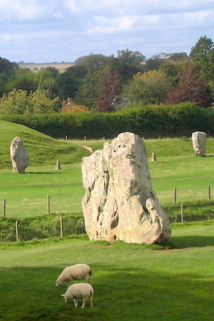 Avebury Stone Circle in England