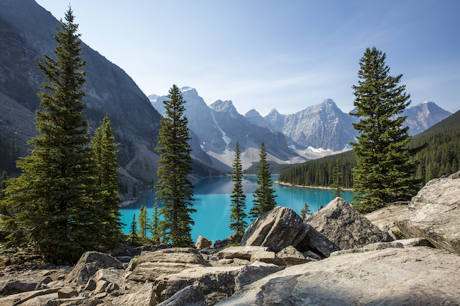 Rocky Mountaineer Canada, Moraine Lake