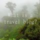What is a travel blog and why are they important?