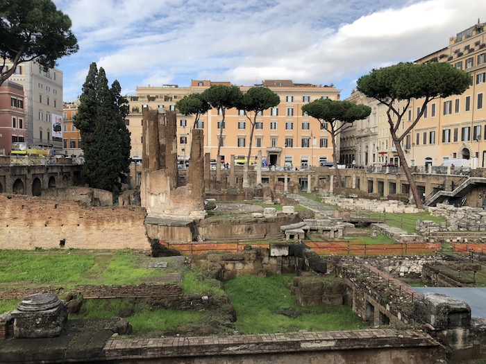 Largo di Torre Argentina in Rome