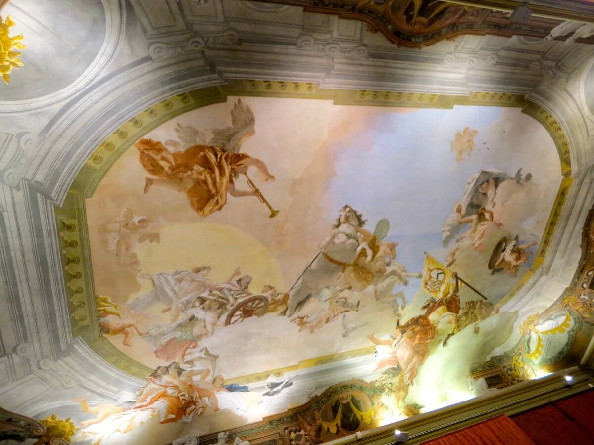 Tiepolo ceiling at Ca'Rezzonico