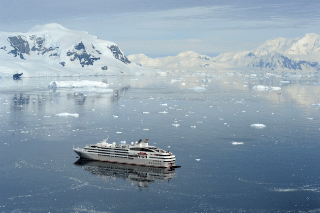 Antarctica cruise ship