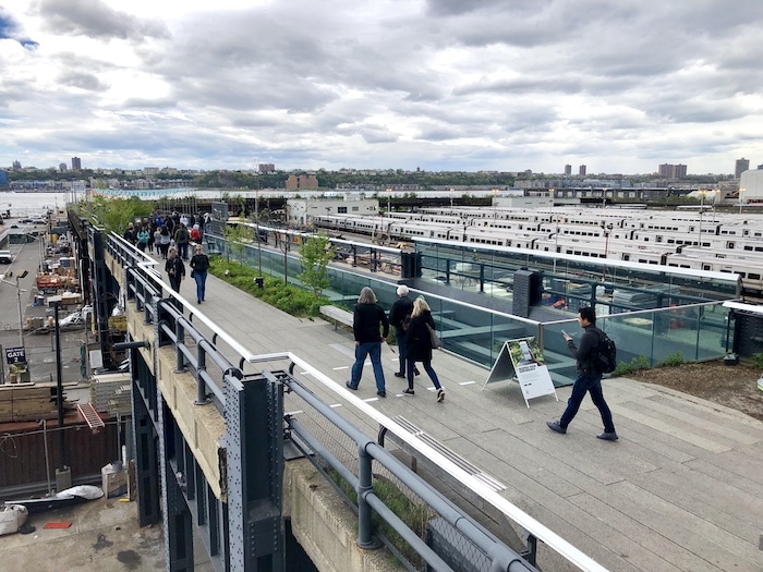 The High Line near Hudson Yards