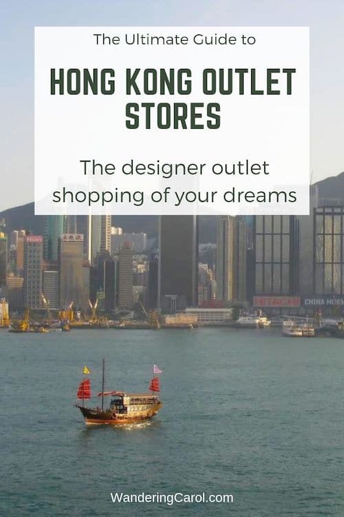 Hong Kong outlet shopping and designer discount stores