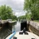 Poonamalie Lock Rideau Canal on our Le Boat Canada