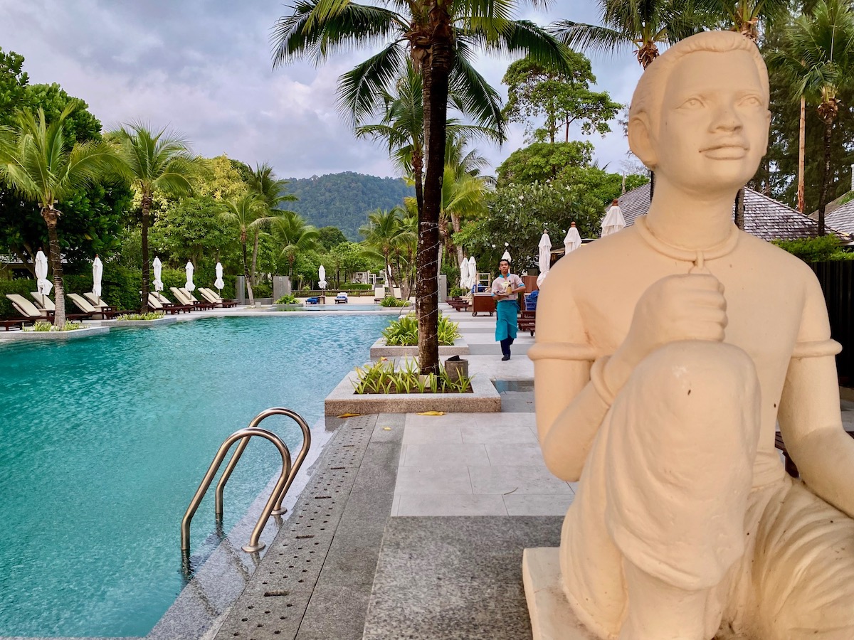 Swimming pool at Layana Beach Resort in Thailand