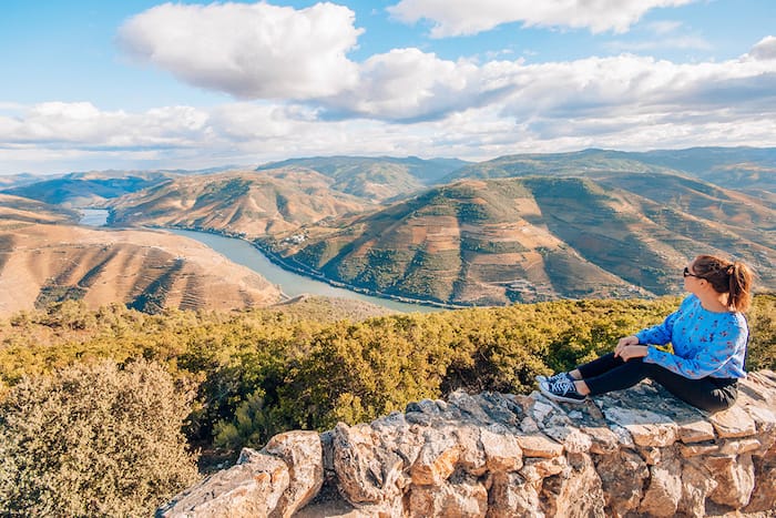 São Leonardo de Galafura View Point in Portugal