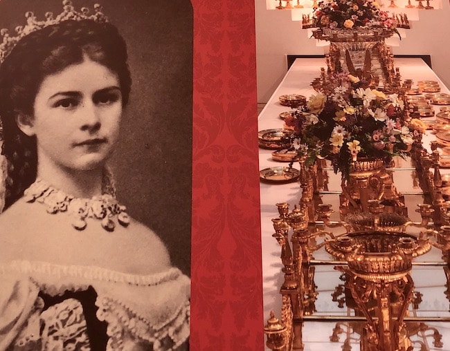 Picture of Empress Elizabeth of Austria at the Sisi Museum in Vienna 