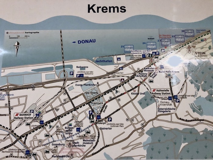Map of Krems