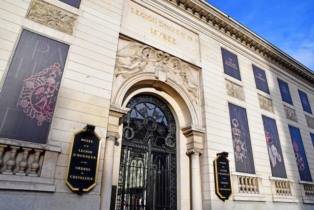 Le Palais de la Legion d Honneur in the 7th arrondissement 
