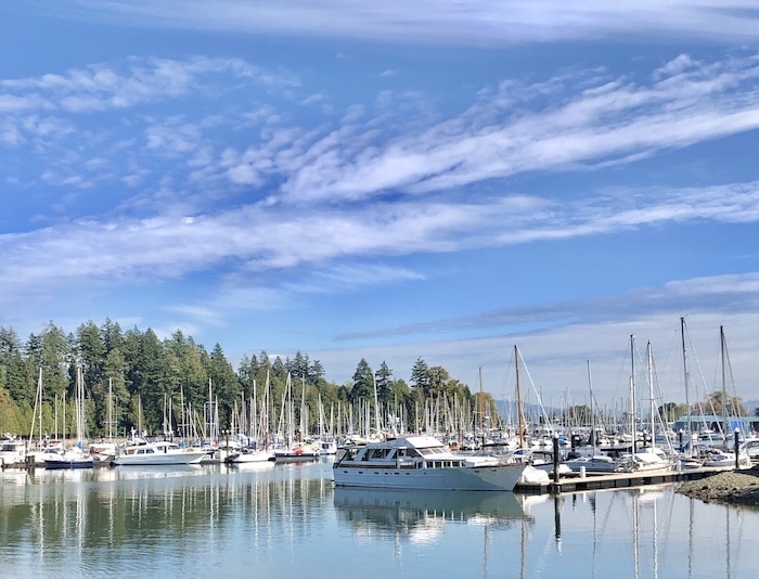 Vancouver waterfront near Stanley Park