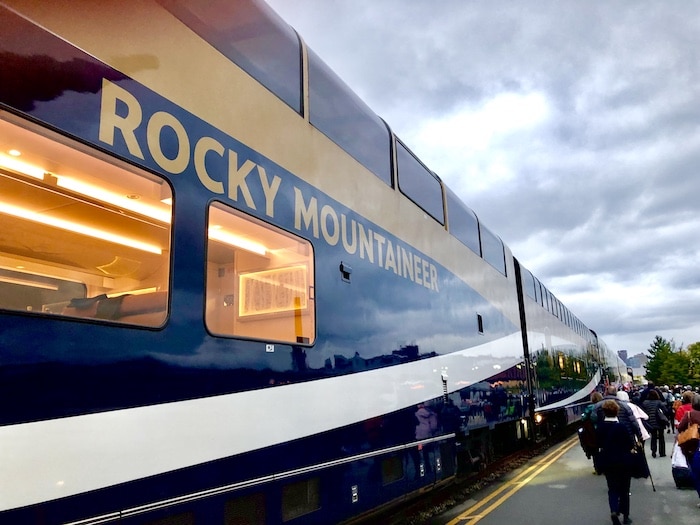 Rocky Mountaineer train
