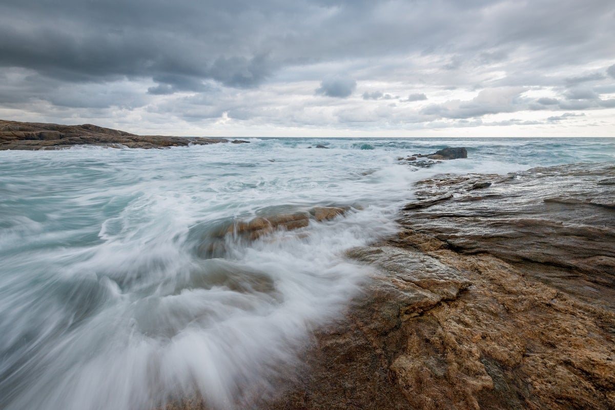 seascape in south africa