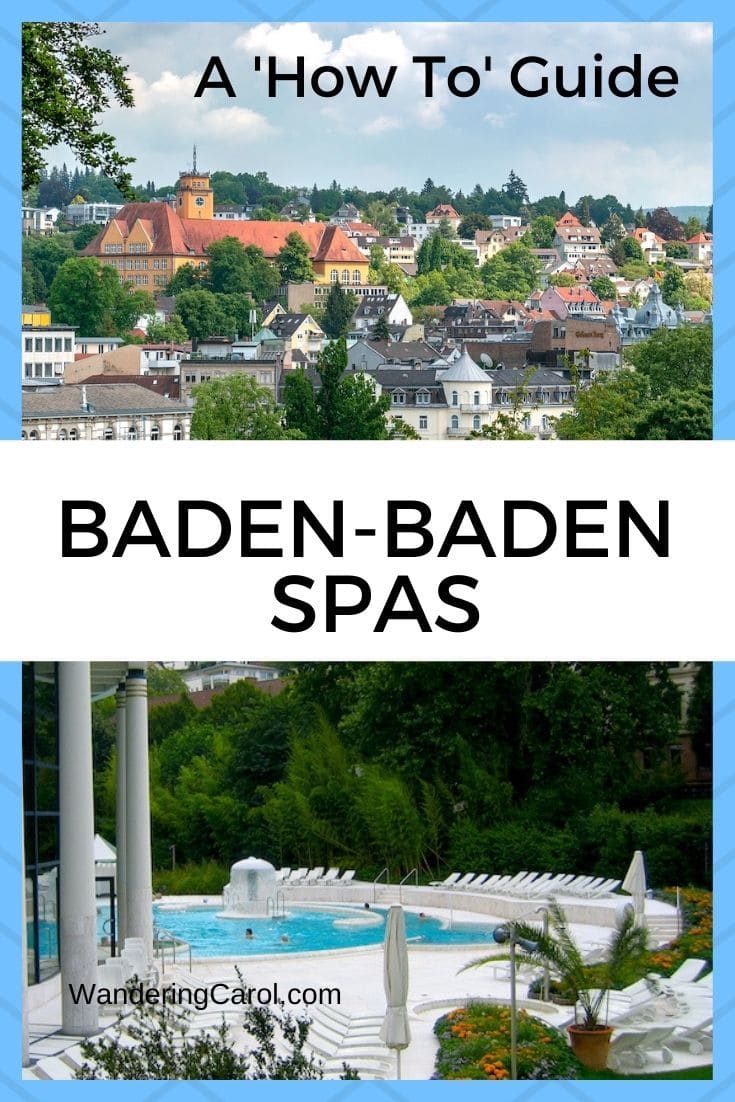 Baden Baden pinterest image of town and pools