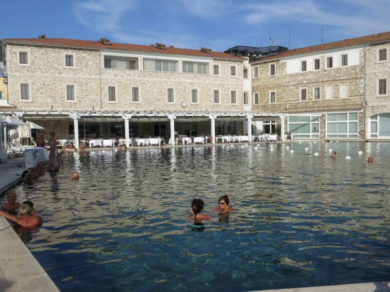 outdoor thermal pools at the top destination spa in italy termi di saturnia