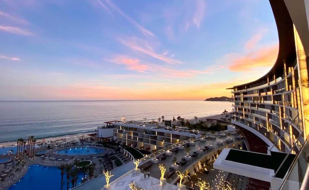 Sunset from Le Blanc Resort Los Cabos