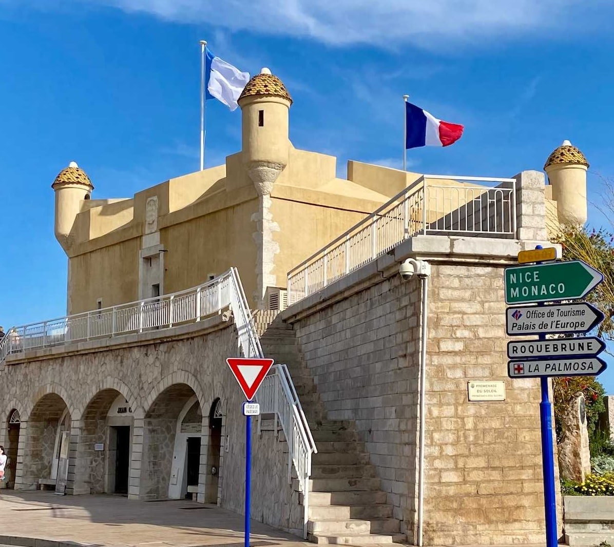 The Bastion in Menton.