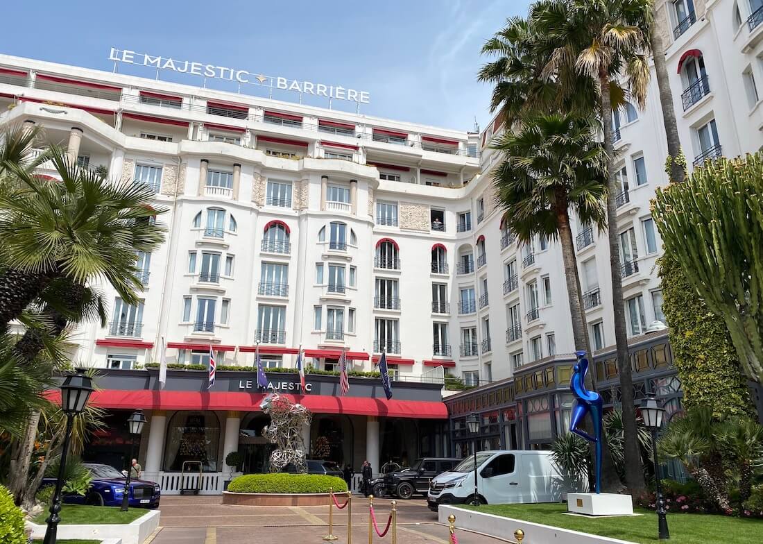 Luxury Cannes hotel Le Majestic Barriere