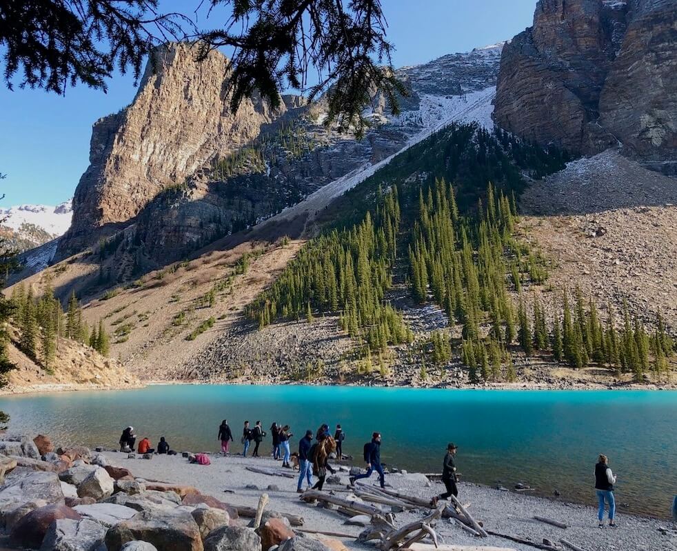 Moraine Lake in Banff National Park