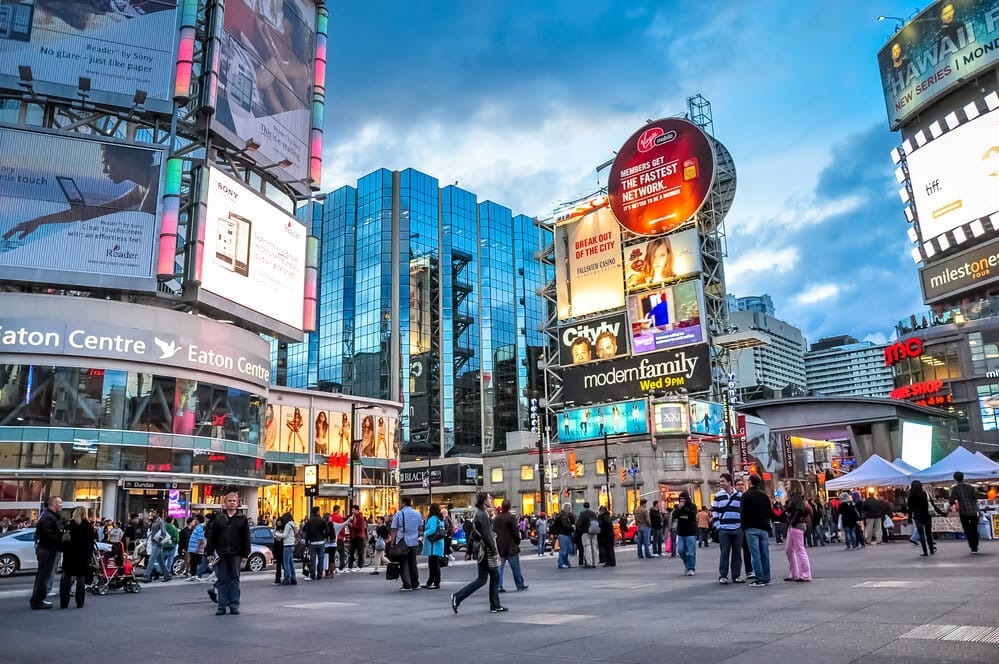 Things to Do in Toronto - Eaton Centre