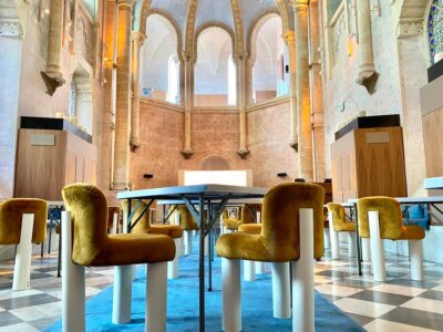 Restored chapel in The Jaffa that shows why this is one of the best hotels in Tel Aviv