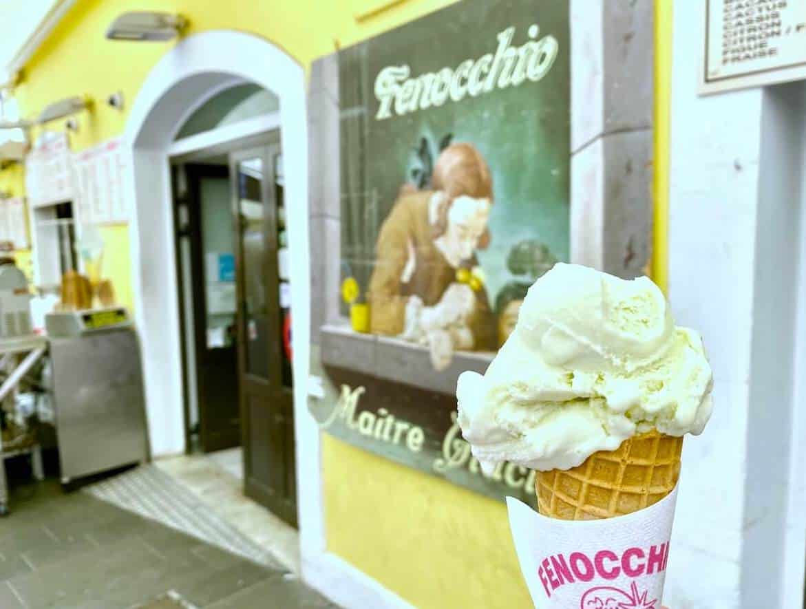 Ice cream at Fennocchio