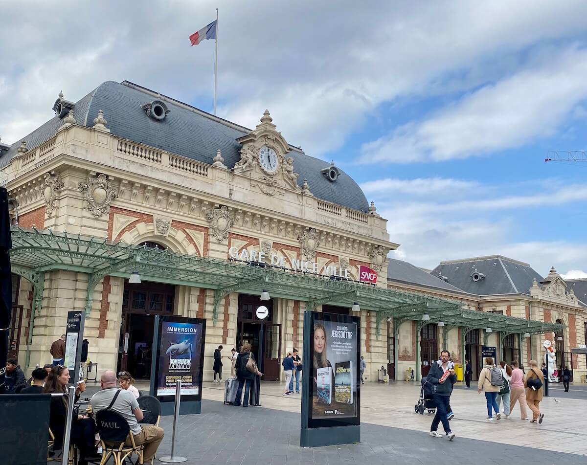 Train station in Nice