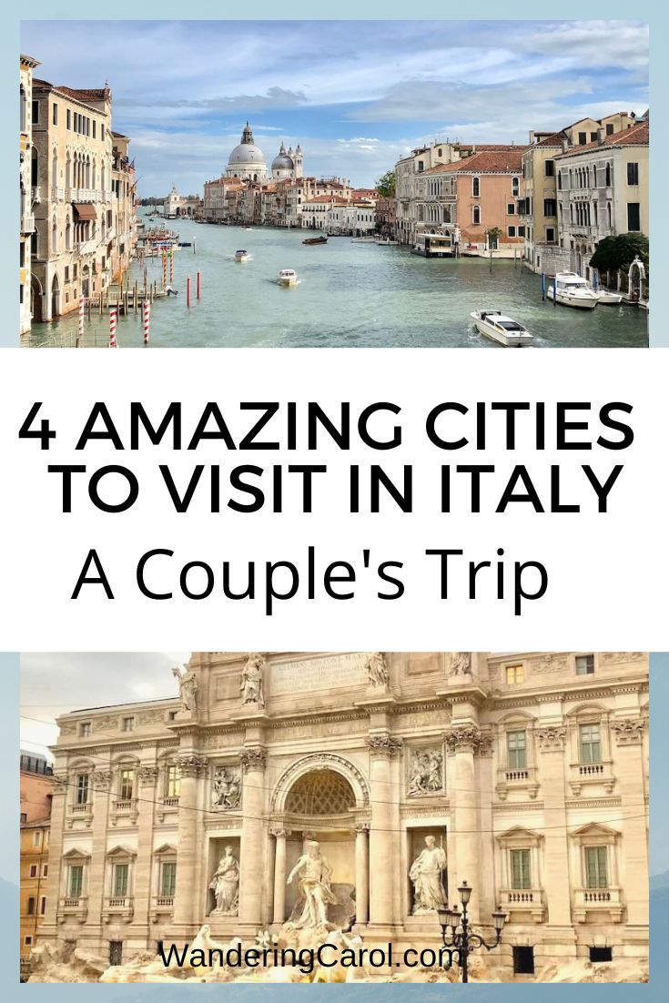 Grand Canal in Venice and a heritage building in Rome